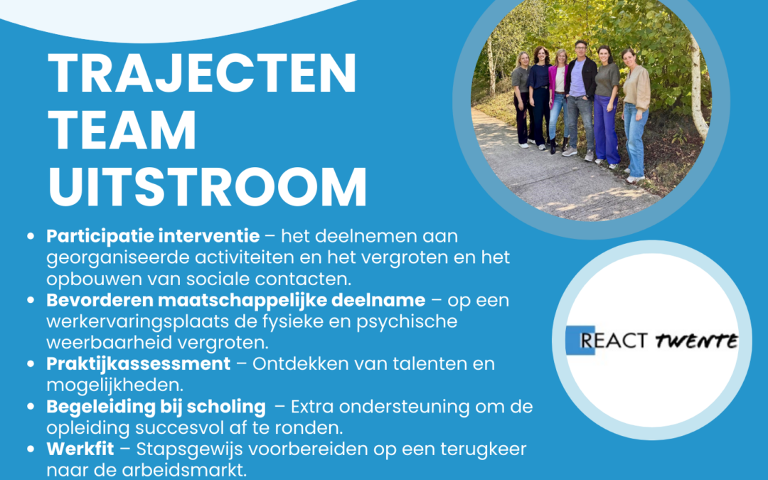 Trajecten Team Uitstroom